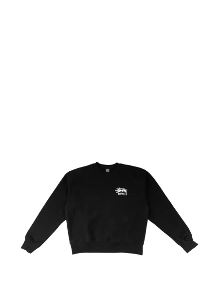 Pulover Stüssy cu imagine negru
