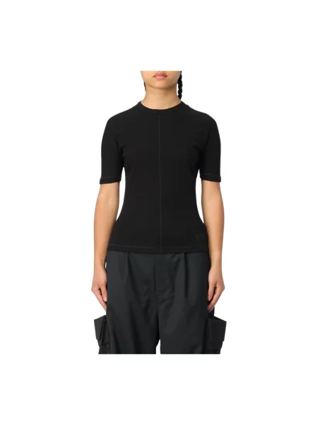 T-shirt Fitted Short Sleeve T-Shirt Black S czarna