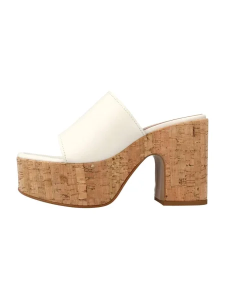 Pantofi Yellow alb