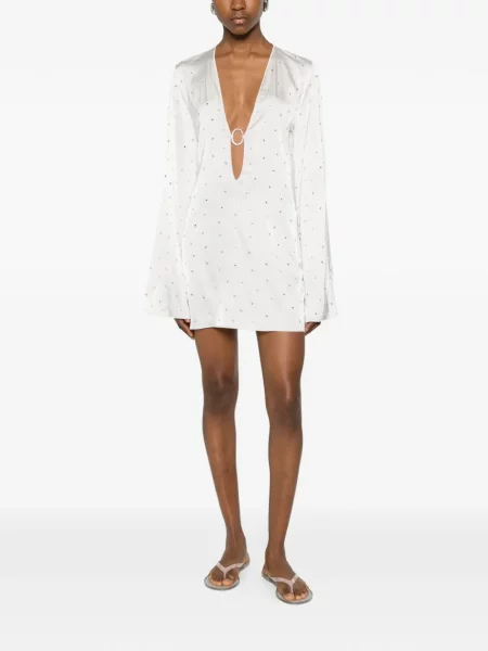 Rochie mini Oseree alb