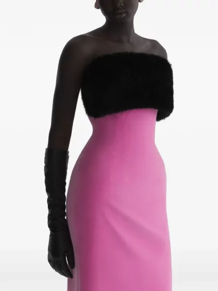 Φόρεμα Mugler ροζ