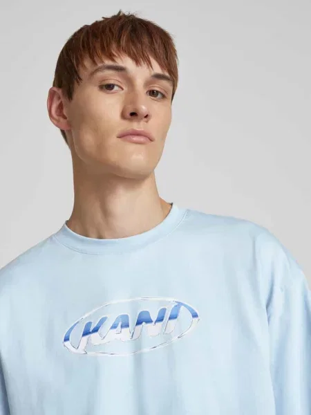 T-shirt z nadrukiem z logo Karl Kani