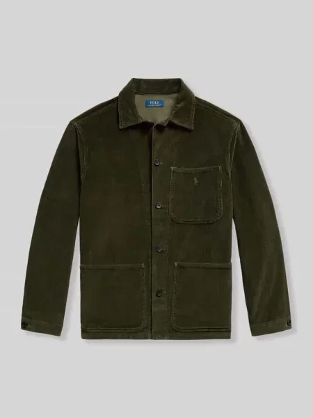 Koszula casualowa o kroju regular fit z czystej bawełny Polo Ralph Lauren oliwkowa