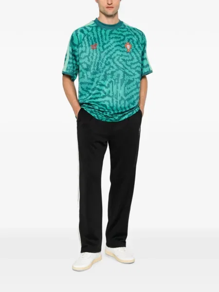 Tricou Puma cu imagine cu imprimeu abstract verde