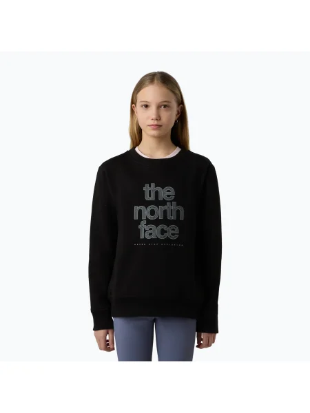Bluză pentru femei The North Face Reflective Logo Relaxed Crew black negru