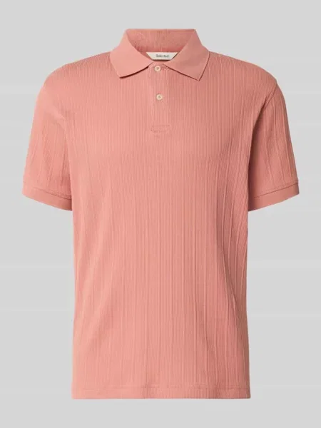 Koszulka polo o kroju regular fit z czystej bawełny model COLE' Selected Homme