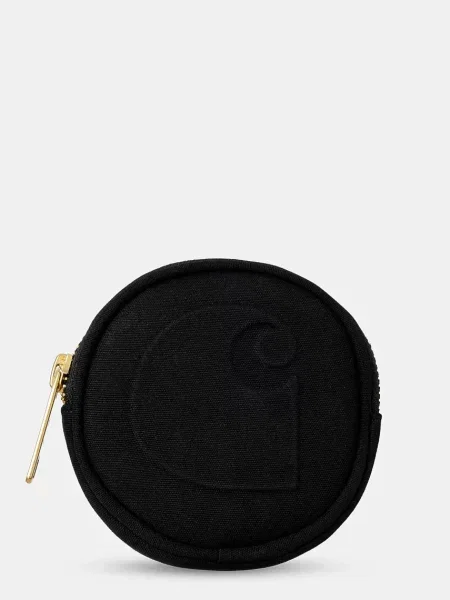 Portofel Carhartt WIP Clarton Zip Wallet Black Universal negru