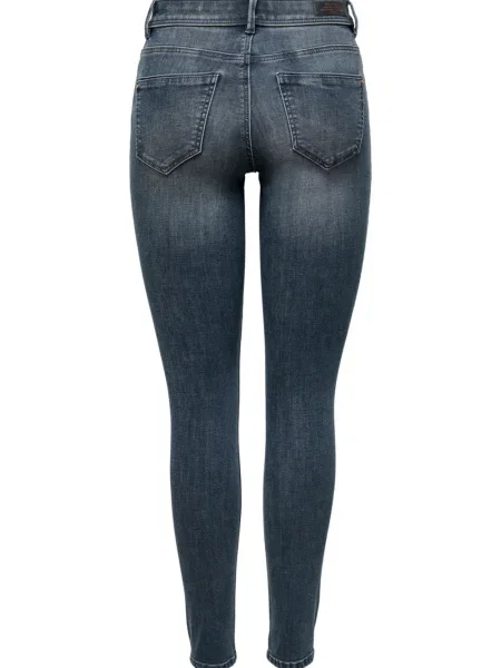 Skinny jeansy skinny Only niebieskie