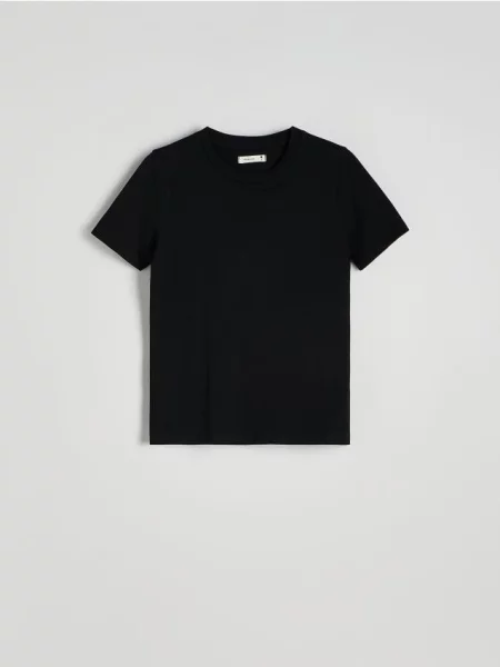 Reserved Tricou regular negru