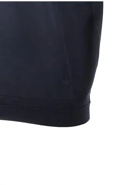 Scurt tricou Emporio Armani albastru