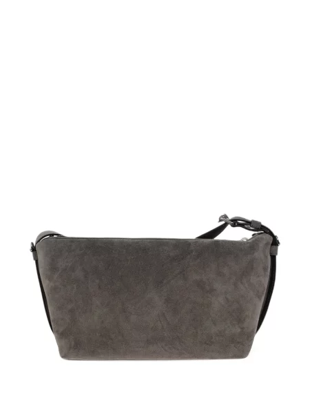 Body Moschino din piele de căprioară gri
