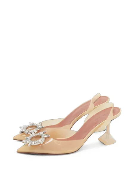 Pantofi cu toc Amina Muaddi slingback
