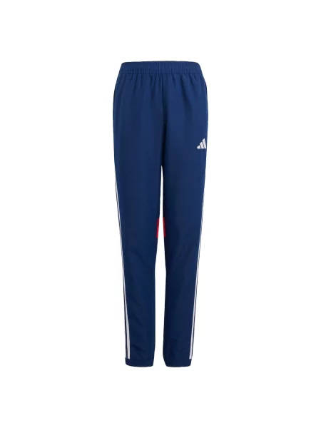 ADIDAS PERFORMANCE Sportske hlače Tiro 25 Essentials morsko plava bijela