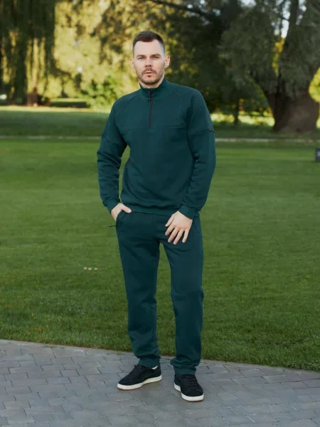 Костюмный костюм Umon зеленый