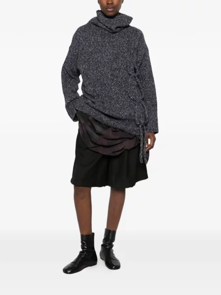 Πουλόβερ Yohji Yamamoto γραβάτες μπλε