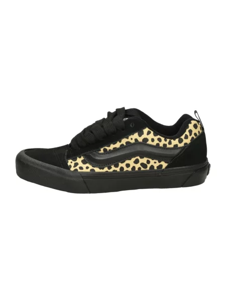 Sneakersy Vans skórzane czarne