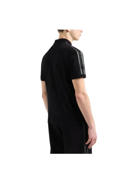 Emporio Armani Koszulki Mężczyzna L Koszulka Polo od Ea 7 Ea7 Emporio Armani czarny