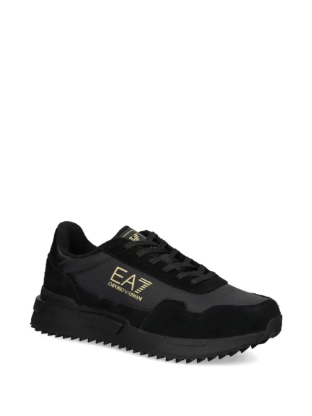 Маратонки Ea7 Emporio Armani с автограф черно