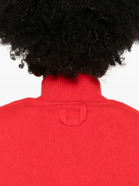 Tricou Jacquemus scurt roșu