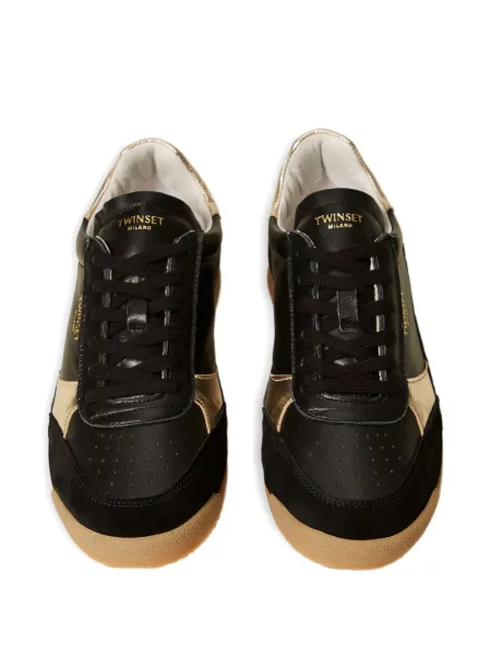Sneakerși Twinset alergare negru