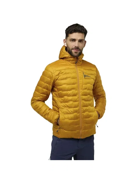 Geacă cu puf Jack Wolfskin portocaliu