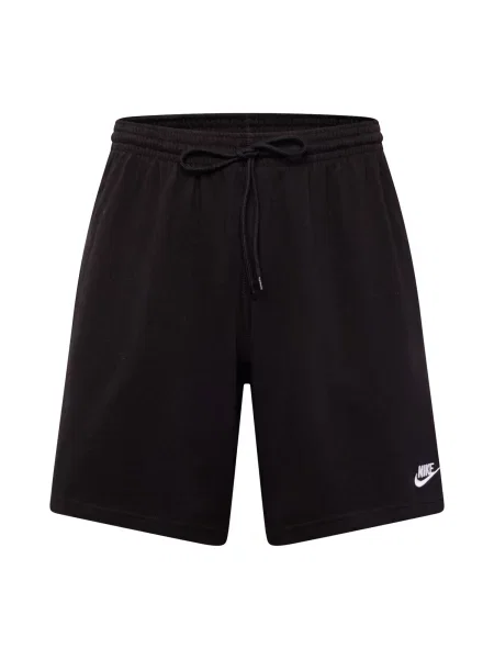 Nike Sportswear Pantaloni CLUB negru / murdar alb