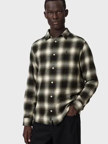 Клетчатая рубашка Allsaints