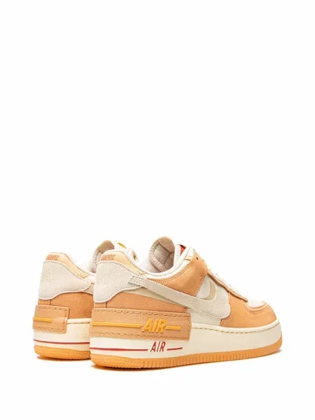 Kašmírové tenisky Nike Air Force 1 oranžové