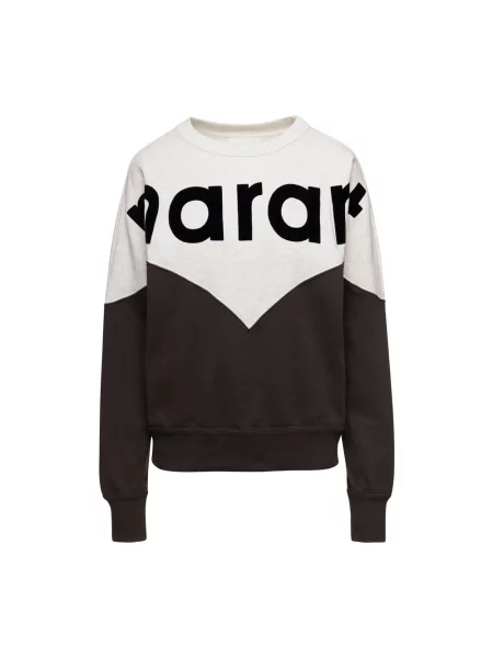 Aksamitna bluza Isabel Marant Etoile szara