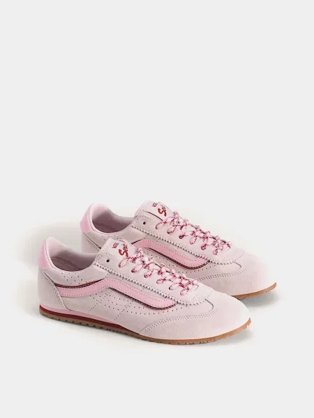 Повседневные кроссовки Vans розовые
