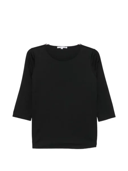 Tricou Shirt C Zero cu mâneci trei sferturi negru