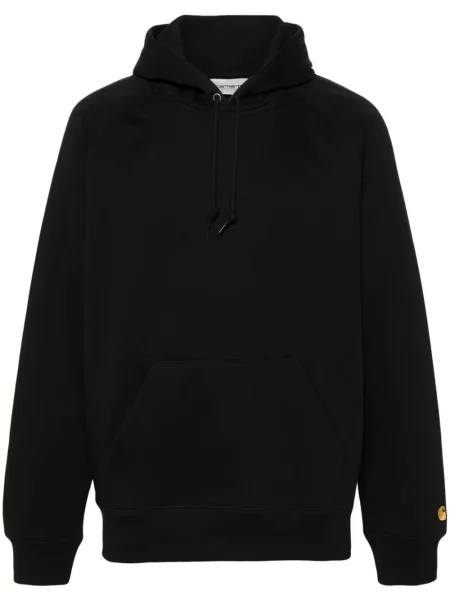 Hanorac cu glugă Carhartt Wip cu imagine negru