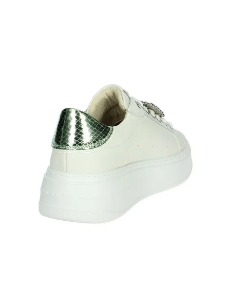 Pantofi Keys alb
