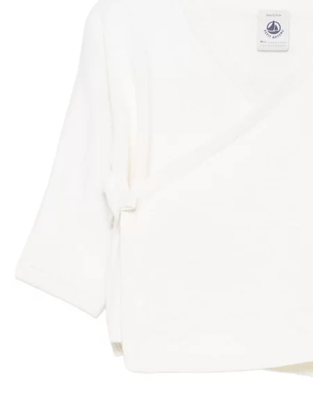 Kardigan dziecięcy Petit Bateau biały