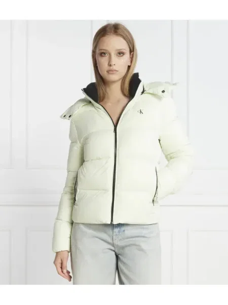 Calvin Klein Jeans Steppelt kabát | Oversize fit zöld