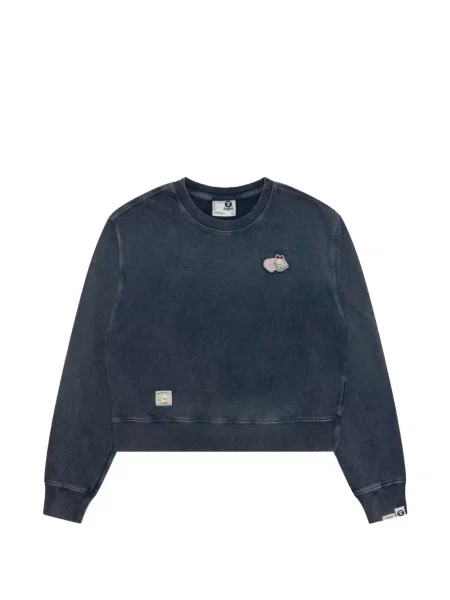 Hanorac Aape By A Bathing Ape cu imagine albastru