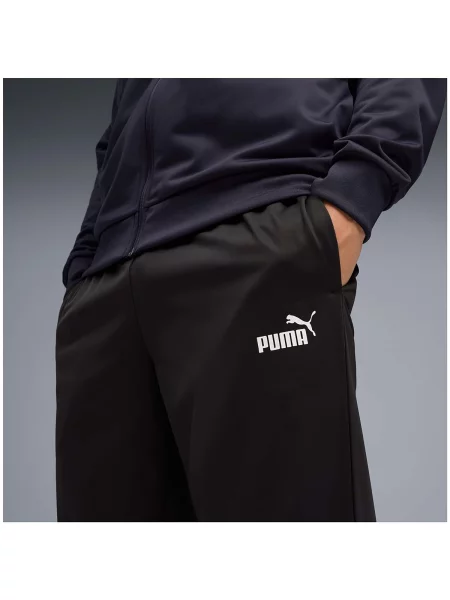 Pletený oblek Puma s autogramom modrá