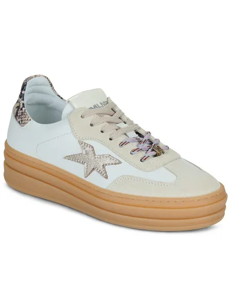 Pantofi Meline alb