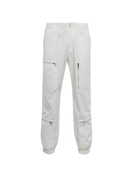 Pantaloni cargo Undercover alb