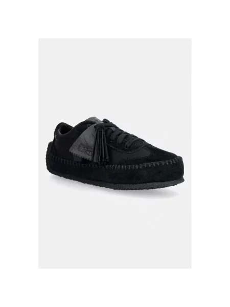 Clarks Originals Tor Low sneakersy zamszowe czarne