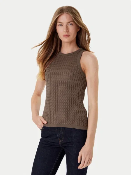Елек Tommy Hilfiger кафяво