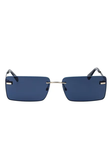 Ochelari de soare Calvin Klein Jeans albastru