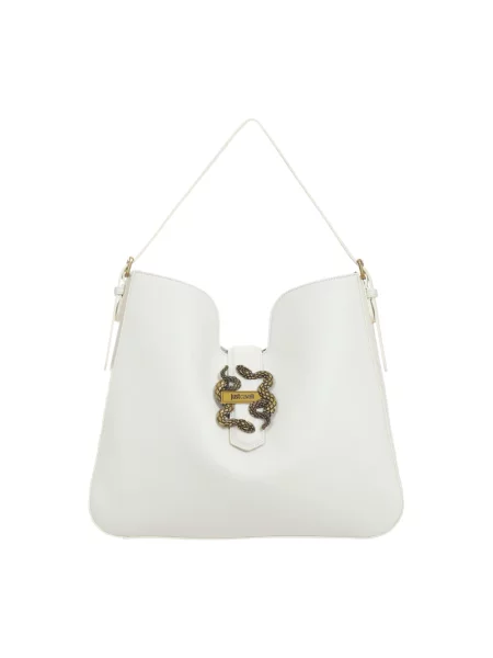 Torebka Just Cavalli skórzana biała