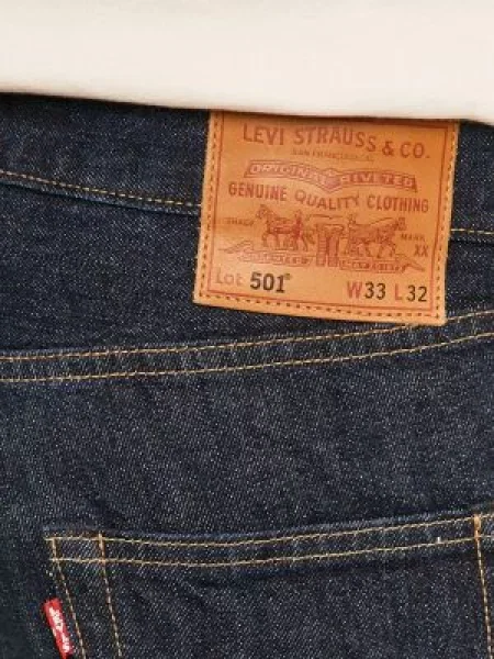 Levi's Jeansy Original Fit niebieskie