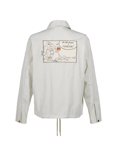 Geacă cămașă Moncler alb