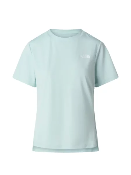 Tricou The North Face cu autograf albastru