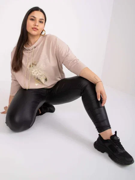 Bluză Fashionhunters bej