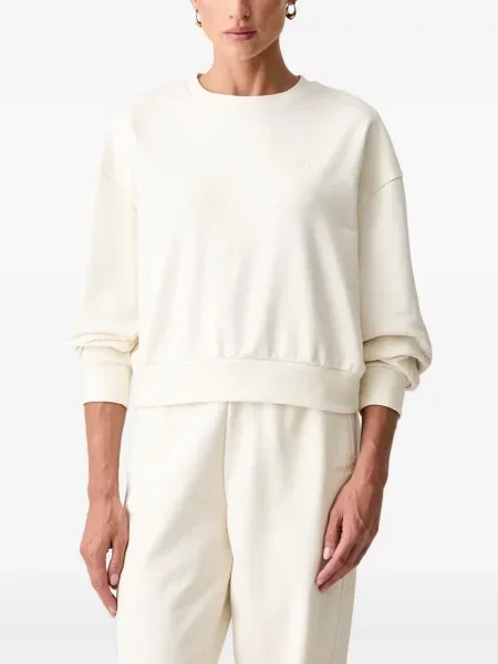 Hanorac crewneck Guess cu decolteu rotund cu autograf