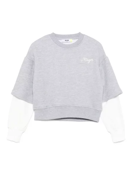 Bluza dziecięca Msgm szara