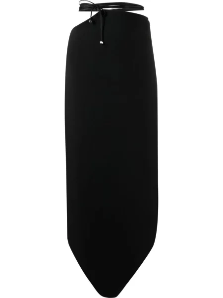 Fustă midi V:pm Atelier până la genunchi negru